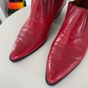 Brazilian genuine leather booties